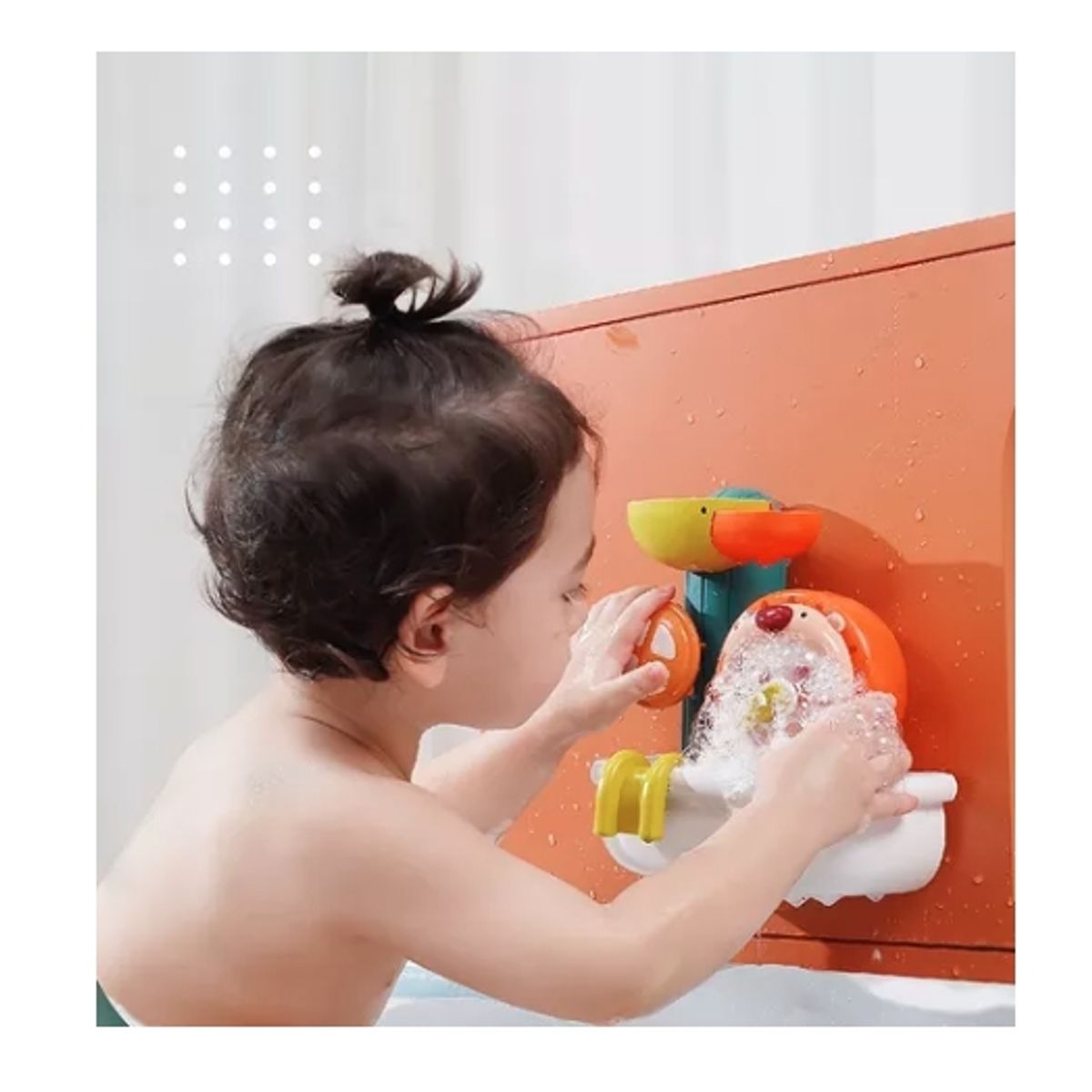 GENERICO - Juguete De Baño De Burbujas Para Bebés Con Succión De Pared