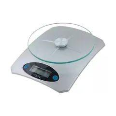 GENERICO - Balanza digital 5kg Bandeja De vidrio Reposteria Cocina