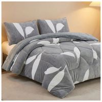 Cobertor Chiporro Invierno 2 Plazas - Gris Plumas F092