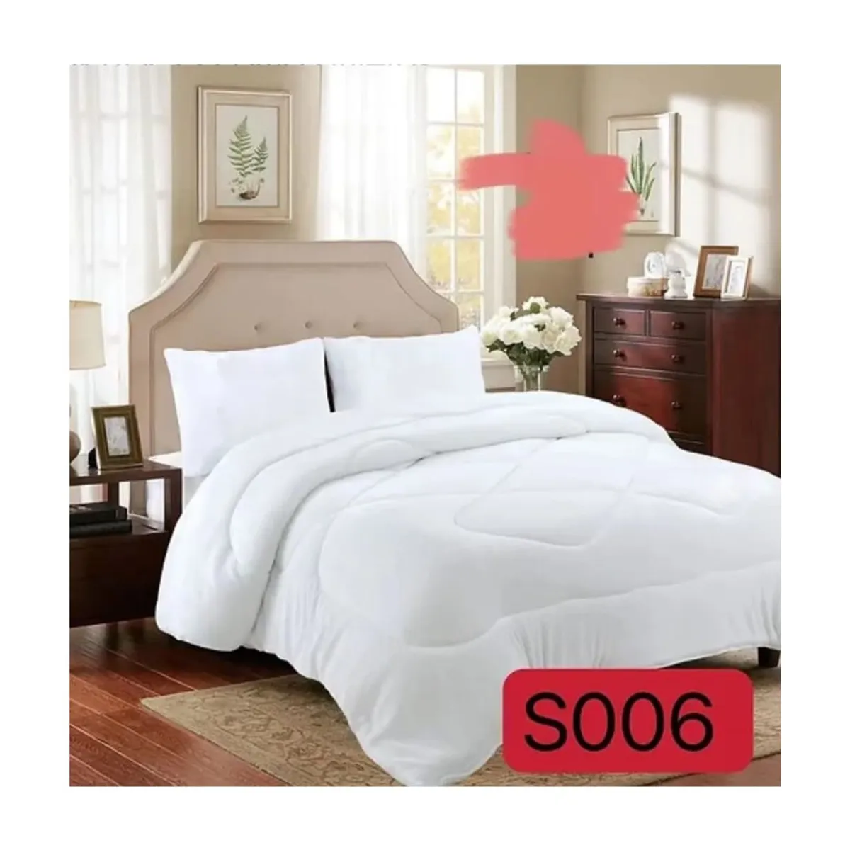 GENERICO - Cobertor Chiporro 2 Plazas -  Blanco S006