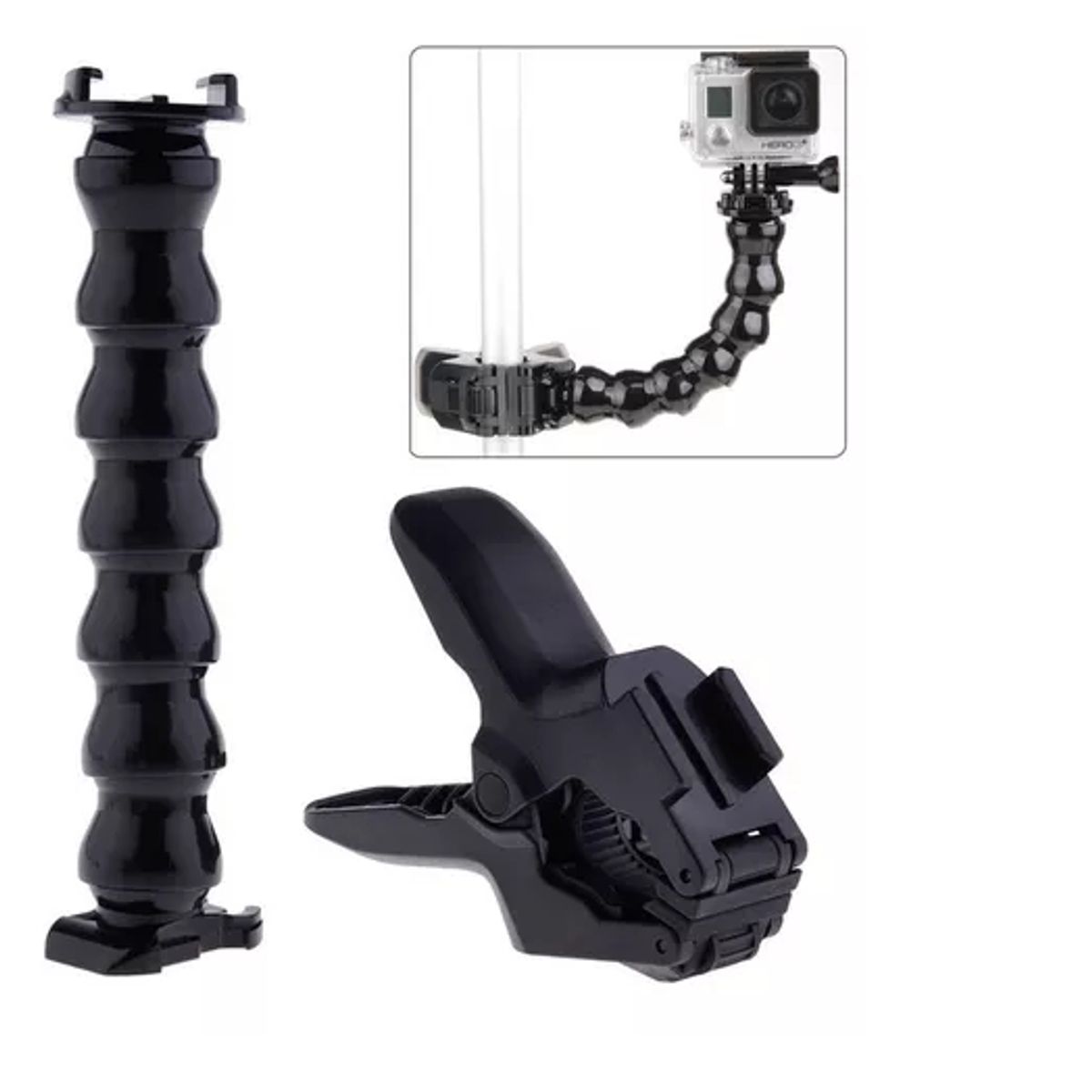 GENERICO - Soporte Para Camara Gopro Jaws Flex Clamp