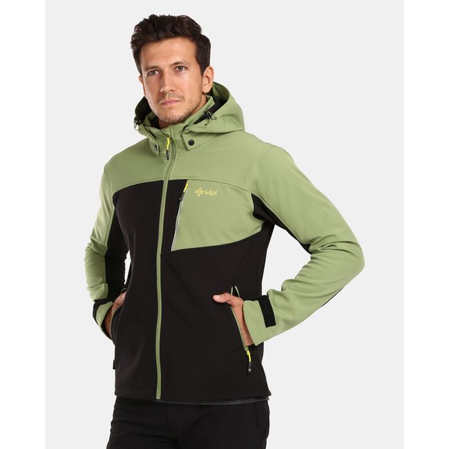 KILPI - Chaqueta Softshell Hombre Ravio-M Verde Kilpi