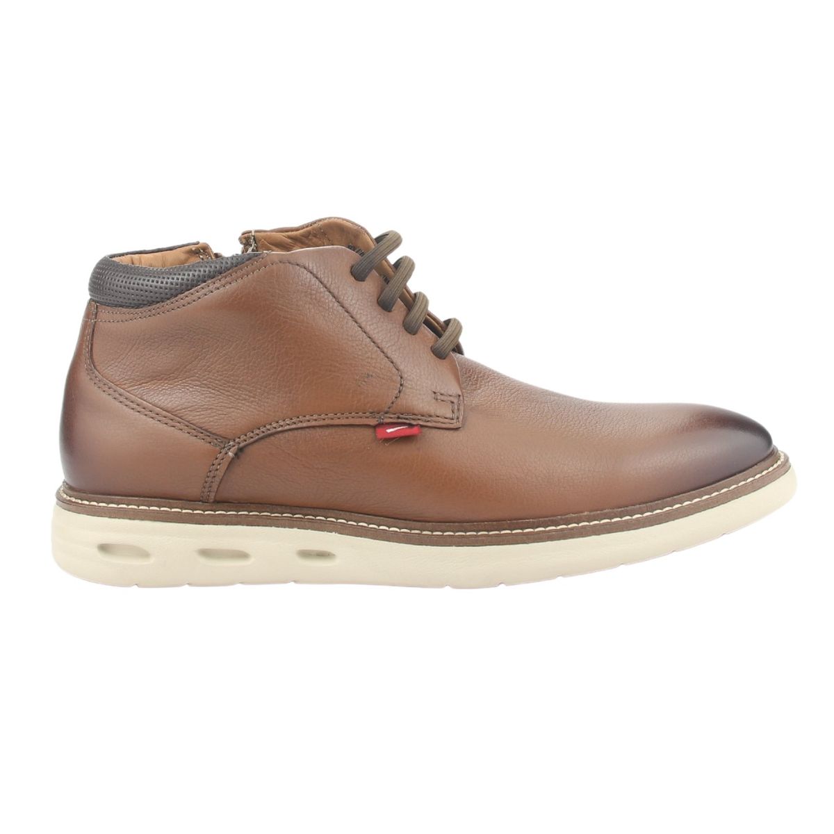 FERRACINI - Botin Hombre Cuero D Café Ferracini 4162