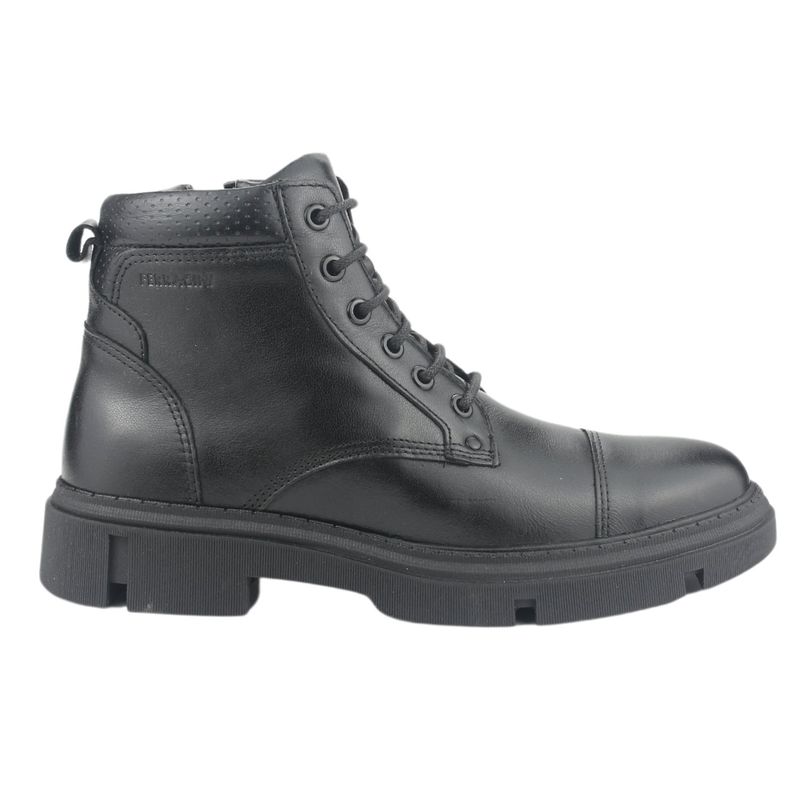 FERRACINI - Botines Hombre Cuero A Negro Ferracini 5906