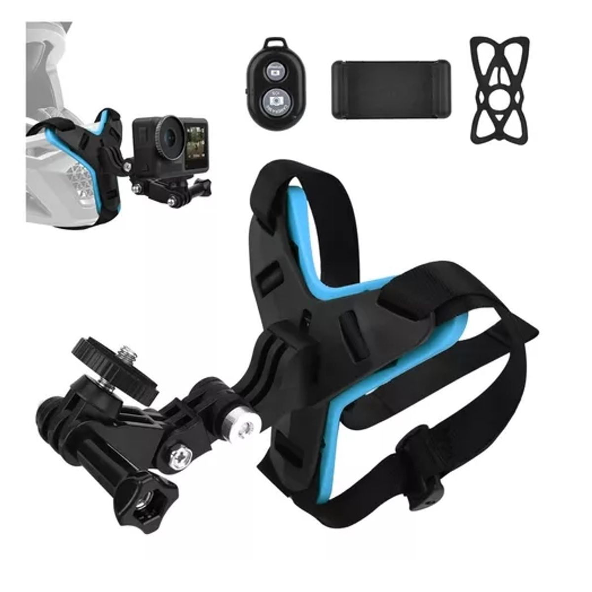 GENERICO - Montura De Casco Para Gopro Hero 109876511 Para Moto