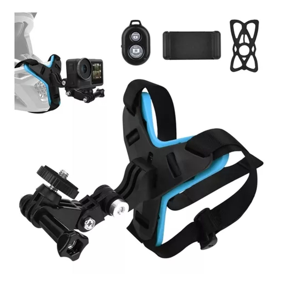 GENERICO - Montura De Casco Para Gopro Hero 109876511 Para Moto