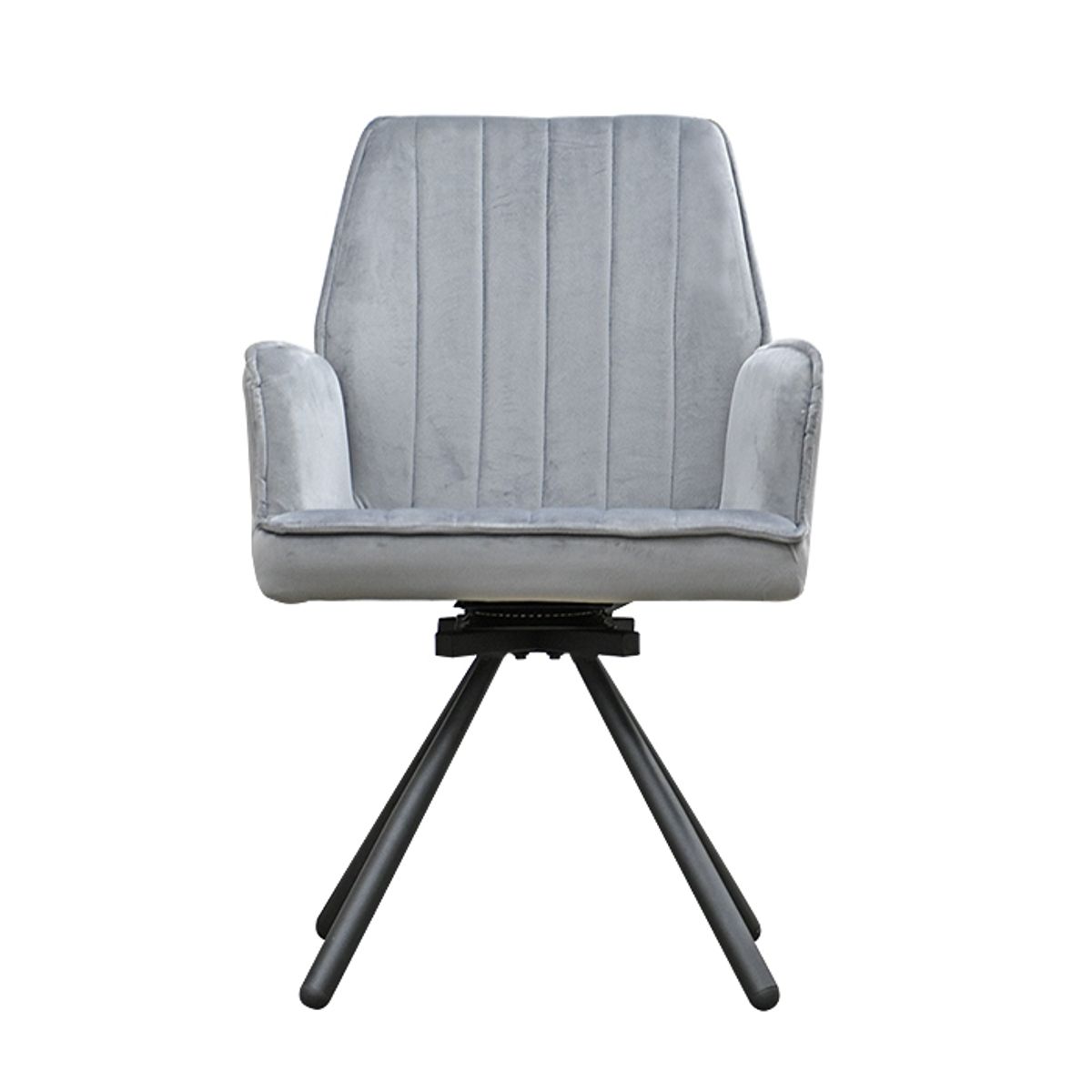 MSA MUEBLES SANTA ANA - Poltrona Giratoria Vita Gray
