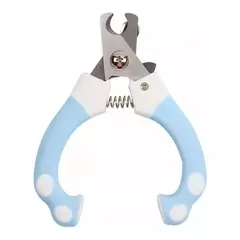 DEFENSOR FOREVER - Corta Uñas Perros Para Gatos Tipo Alicate Celeste