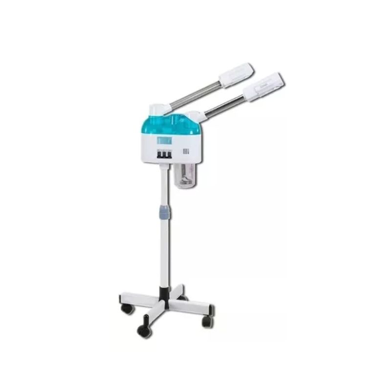 GENERICO - Vaporizador Facial Con Pedestal Frío Y Caliente Vapor Ozono Color Azul