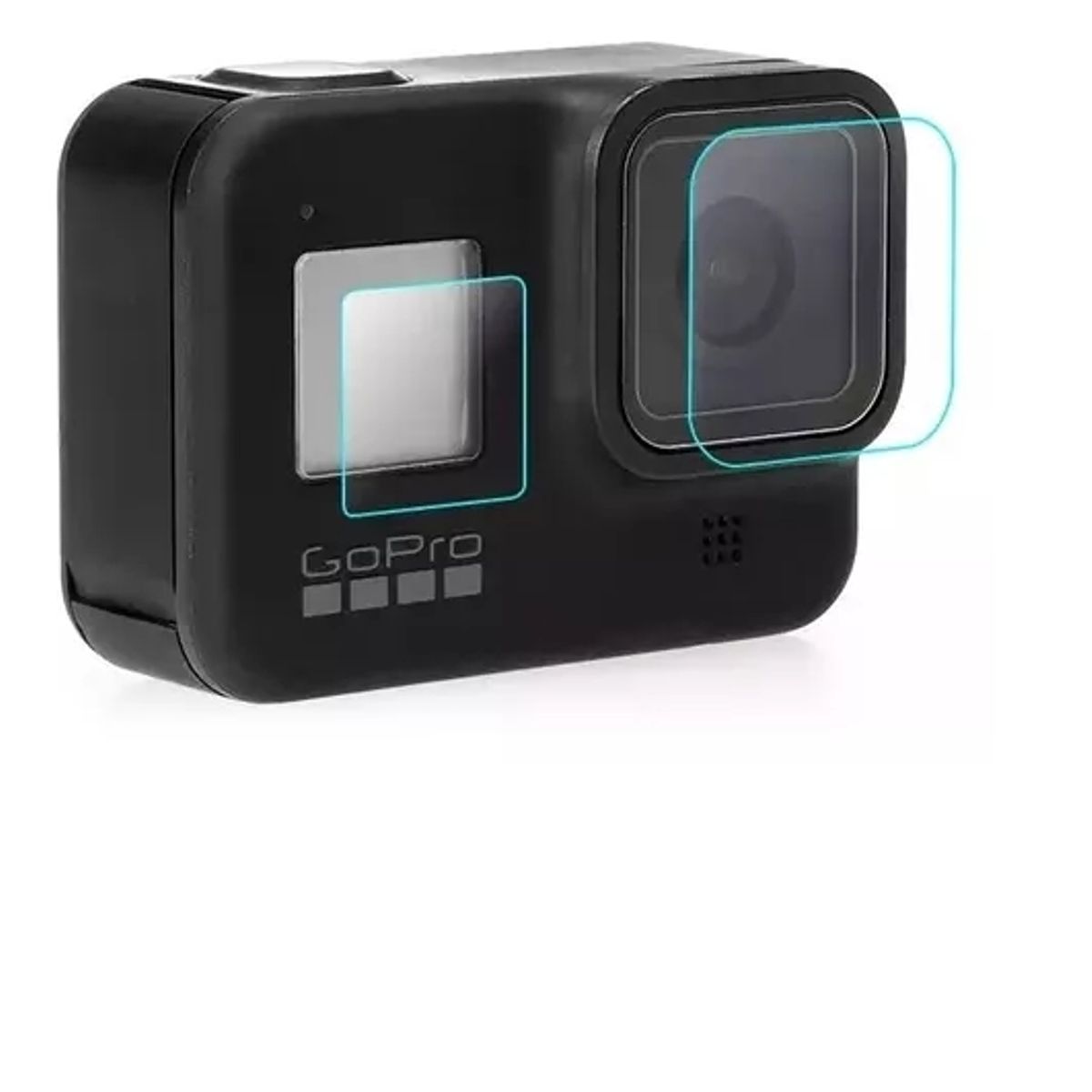 GENERICO - Micas Gopro Hero 8 color transparente