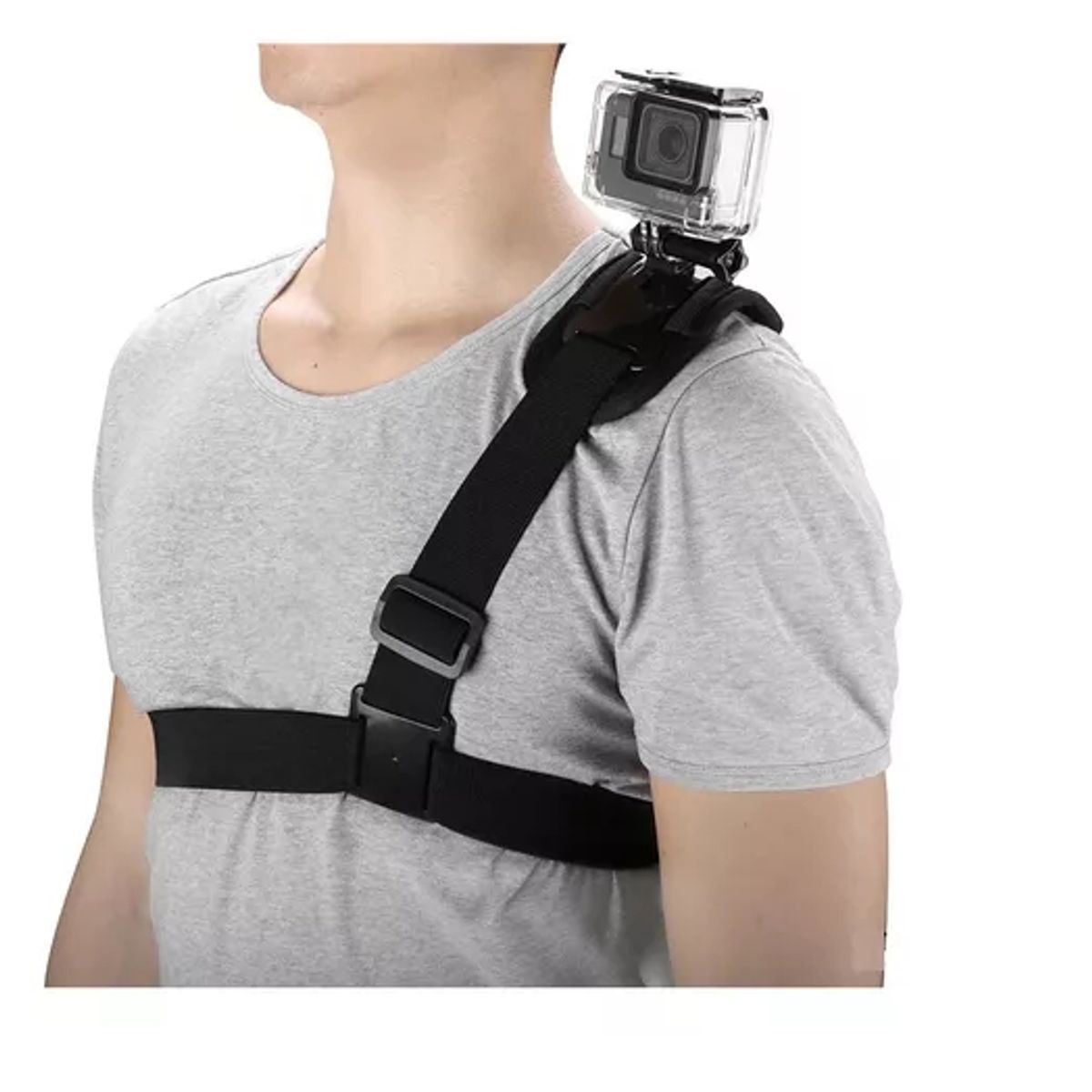 GENERICO - Arnés De Hombro Para Gopro Y Camaras De Acción Soporte