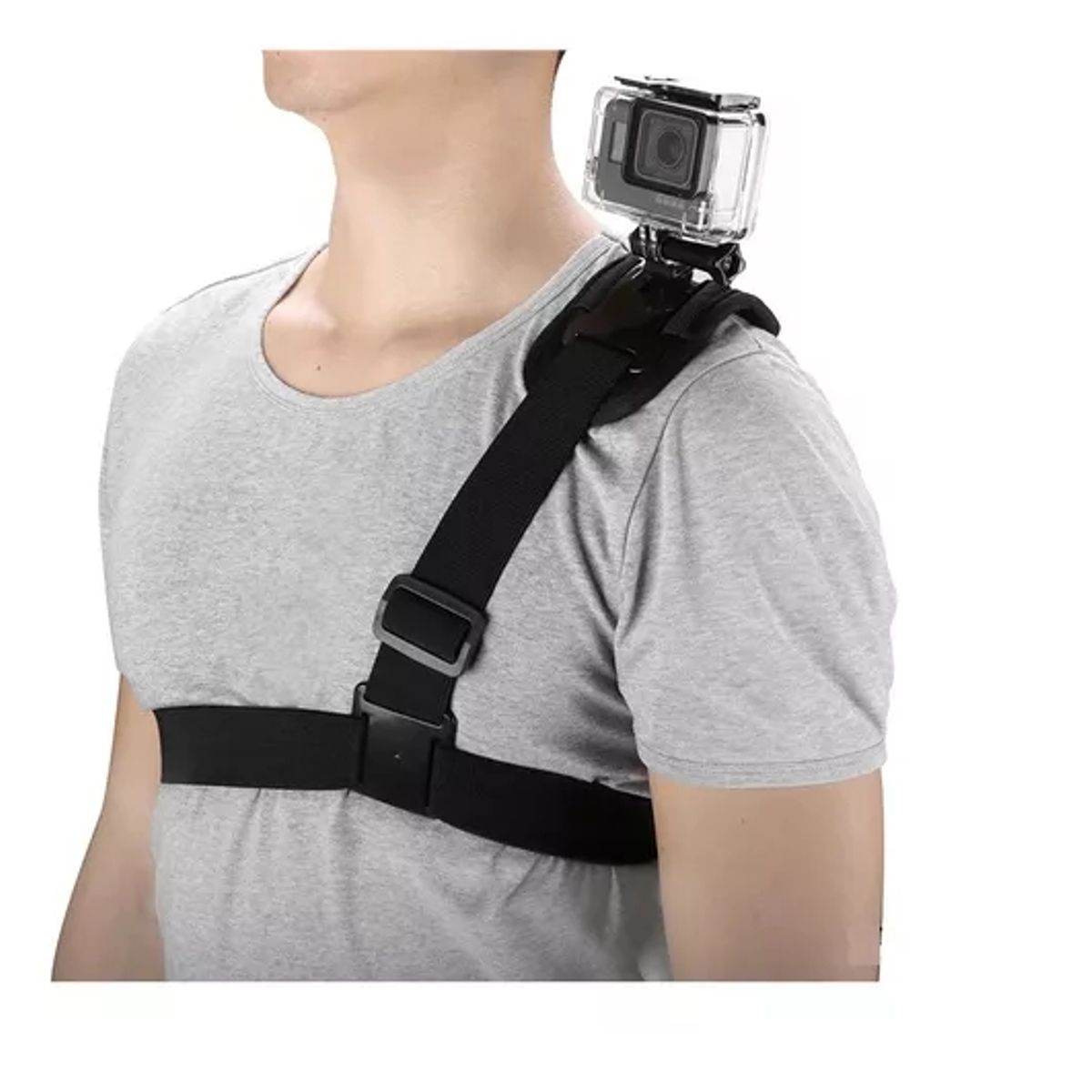 GENERICO - Arnés De Hombro Para Gopro Y Camaras De Acción Soporte