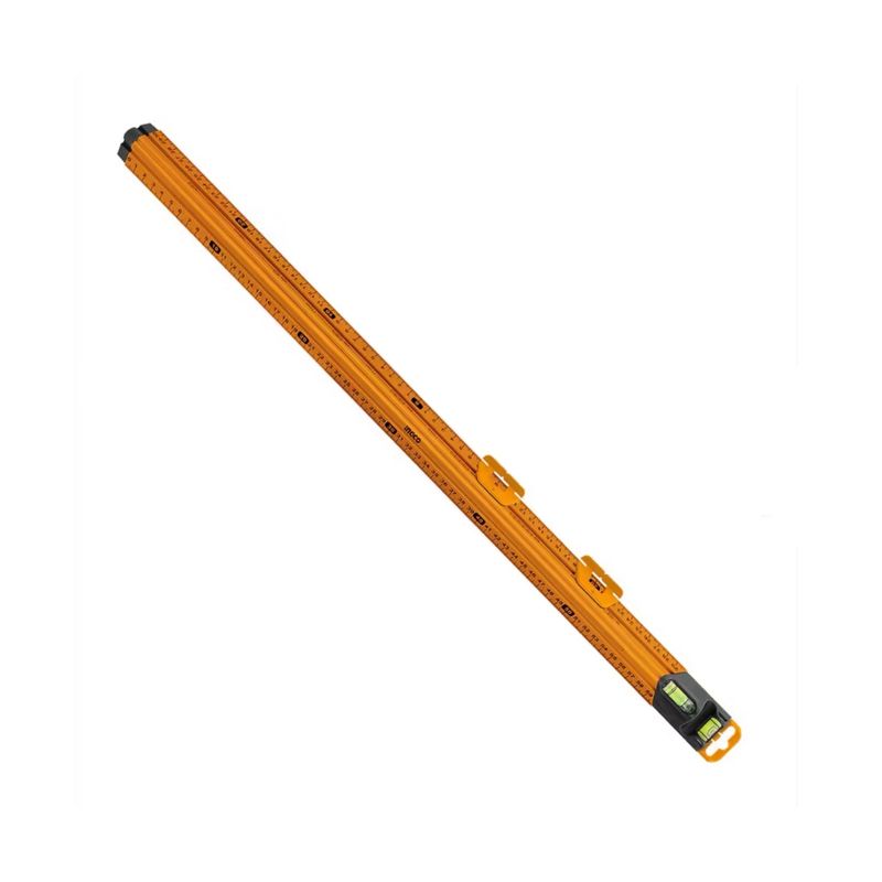 INGCO - Regla Con Nivel De Burbuja Ingco 60 Cm Hsr36003 Multiuso