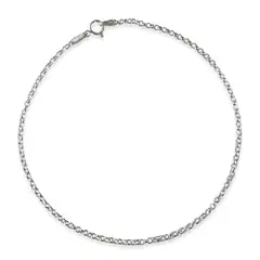 ANDREA COGGIOLA JOYAS - Tobillera Rolo Plata Fina 925