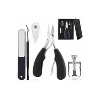 Kit Herramientas Uñas Encarnadas Set Pedicura Corta Uñas 5pz