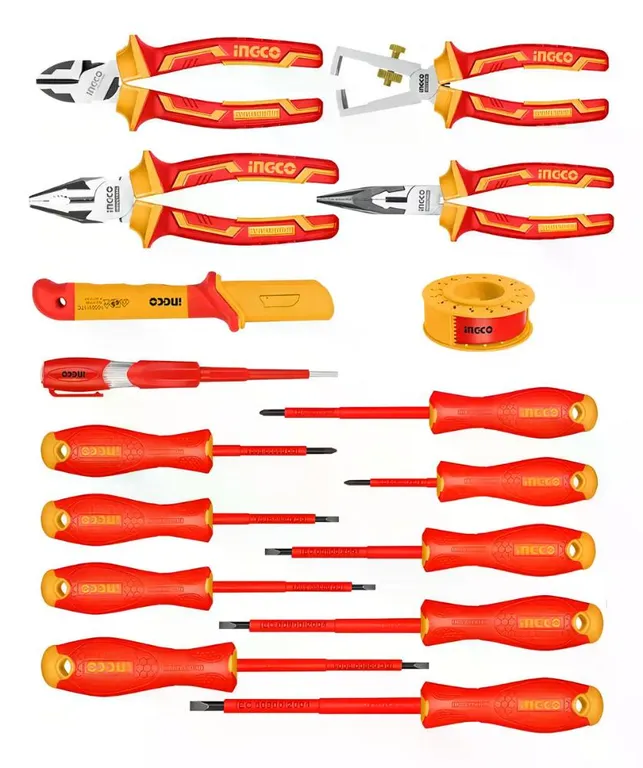 Set Herramientas Aislados Vde Industri 16 Pz Hkith1601