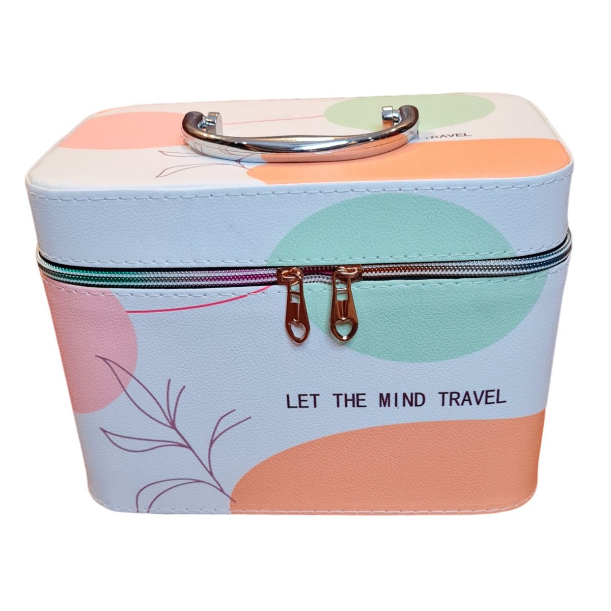 GENERICO - Set 3 En 1 Cosmetiquero Maleta Bolso Organizador Rigido