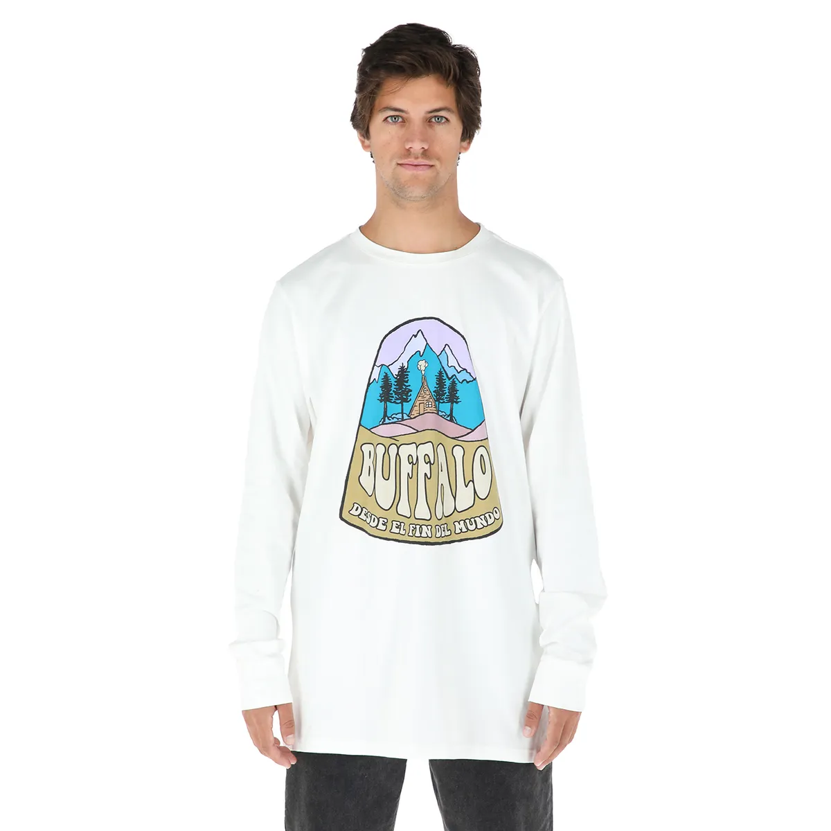 BUFFALO CHILE - Polera Manga Larga Refugio Hombre Buffalo