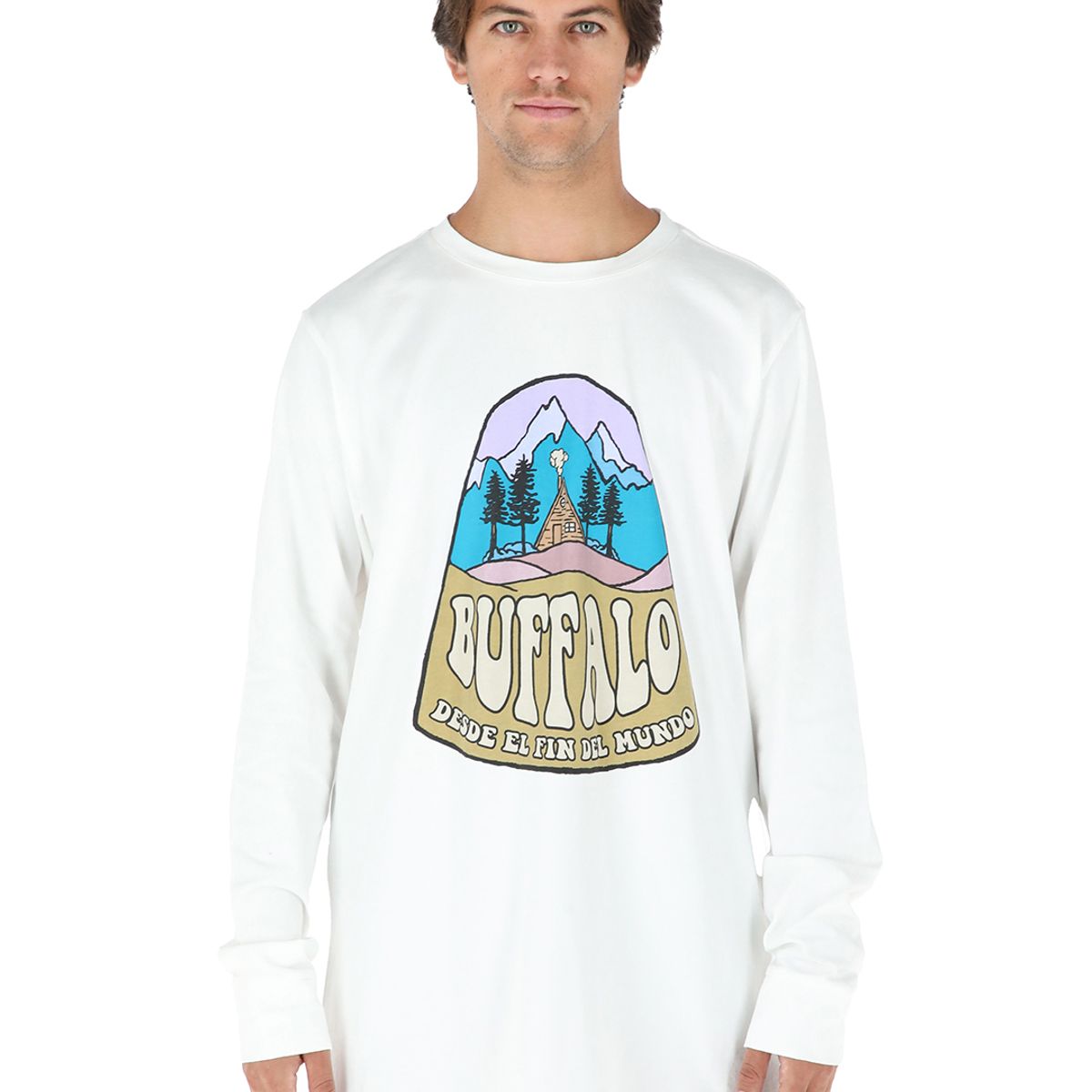 BUFFALO CHILE - Polera Manga Larga Refugio Hombre Buffalo