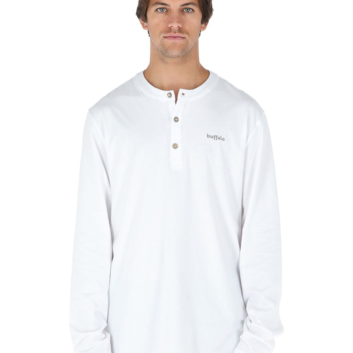 BUFFALO CHILE - Polera Manga Larga Picuda Hombre Buffalo