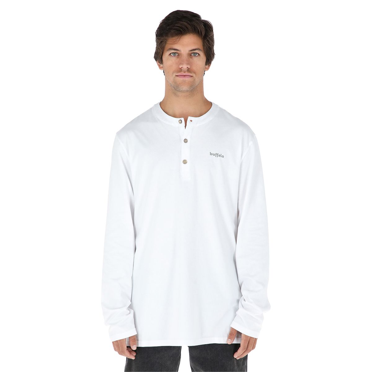 BUFFALO CHILE - Polera Manga Larga Picuda Hombre Buffalo