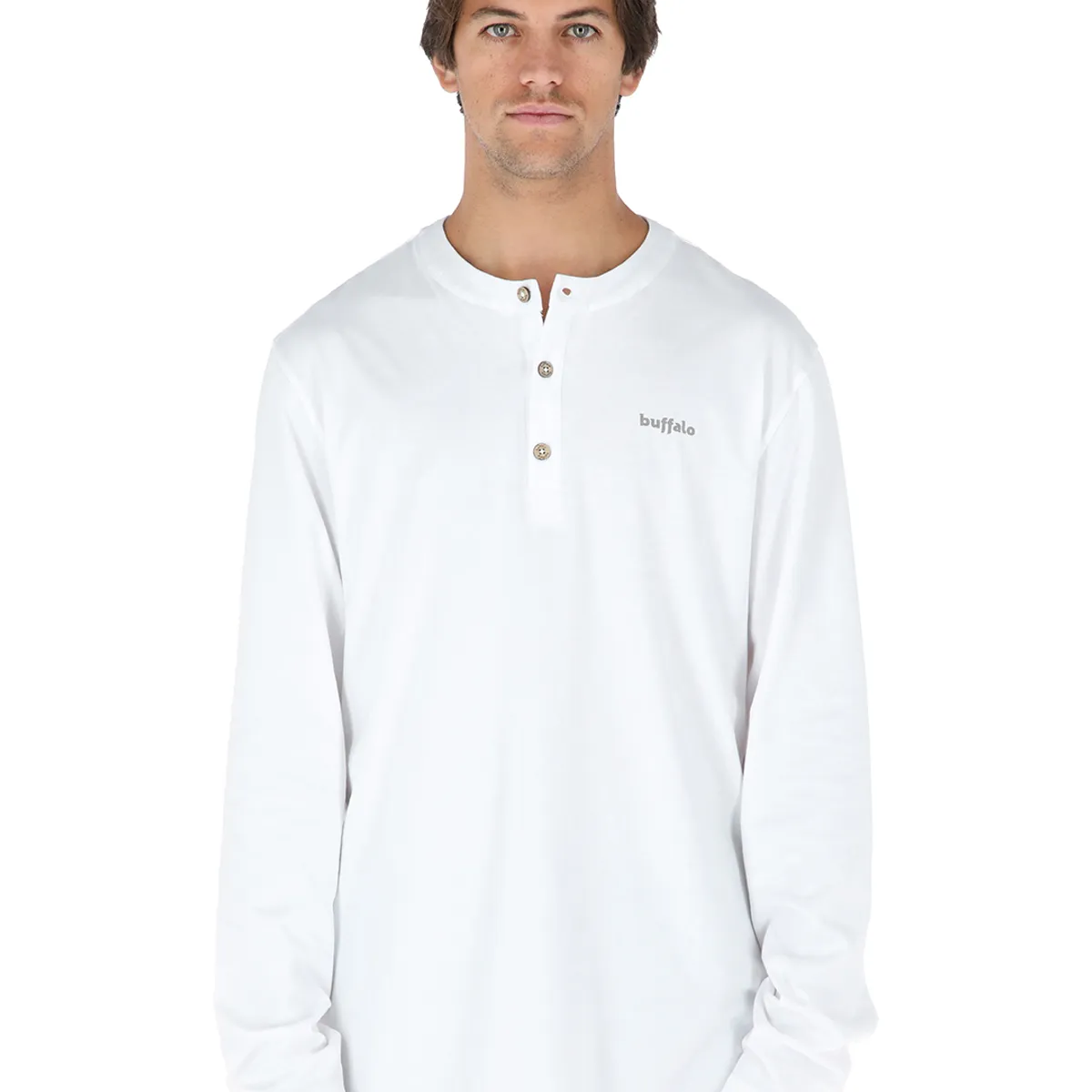 BUFFALO CHILE - Polera Manga Larga Picuda Hombre Buffalo