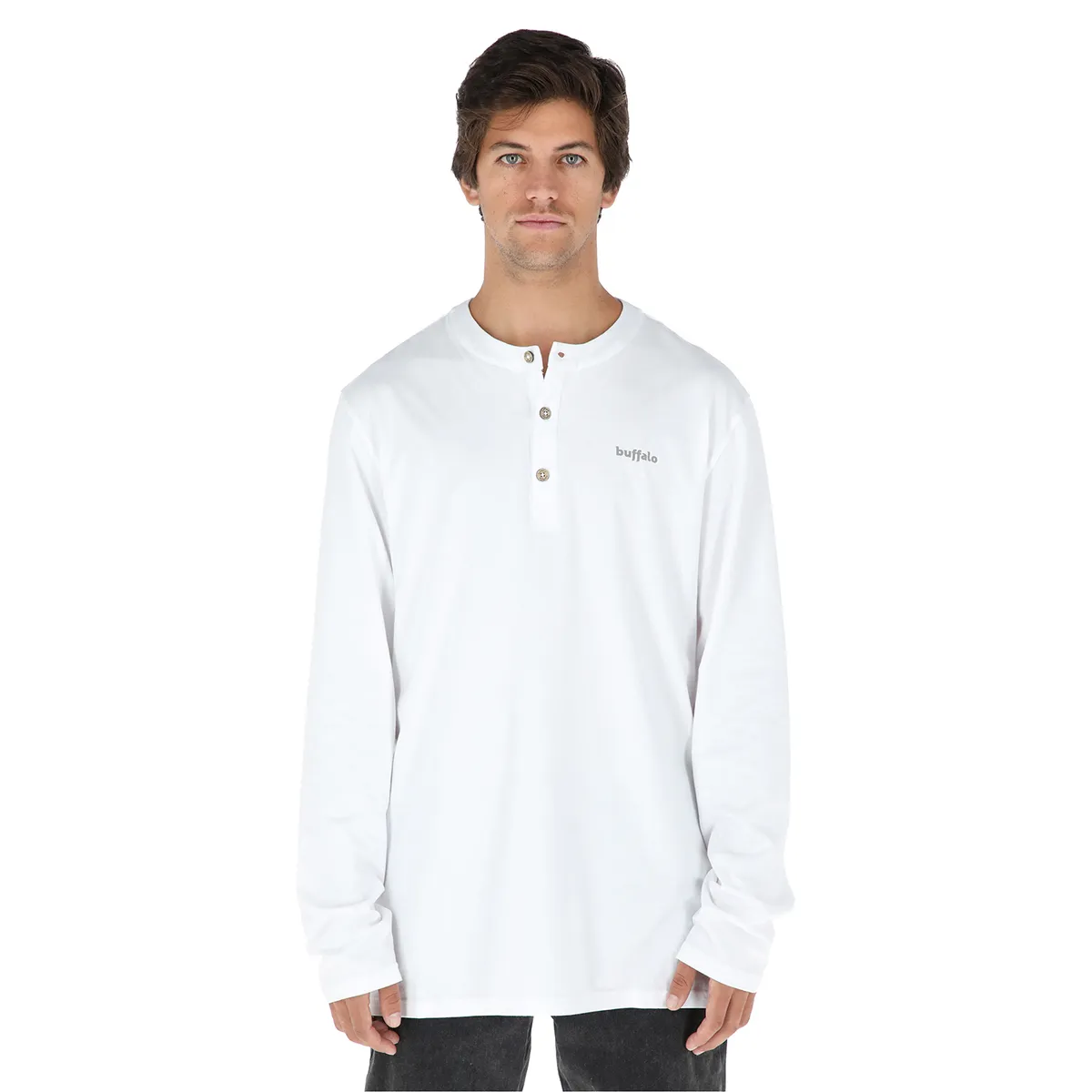 BUFFALO CHILE - Polera Manga Larga Picuda Hombre Buffalo