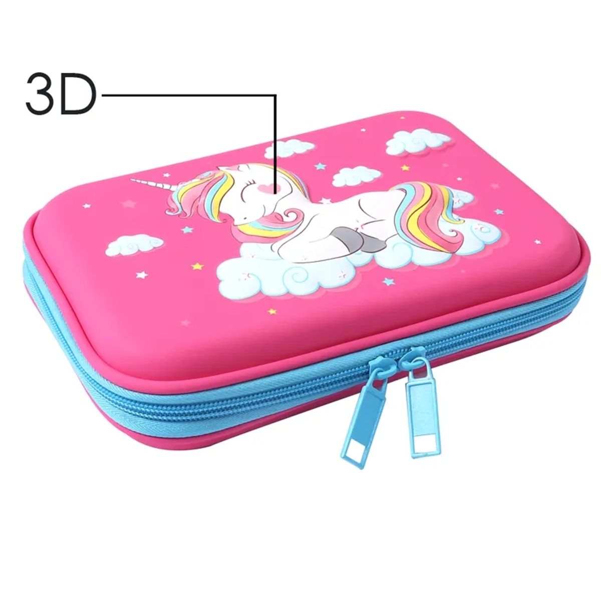 FOSKA - Estuche Unicornio 3D