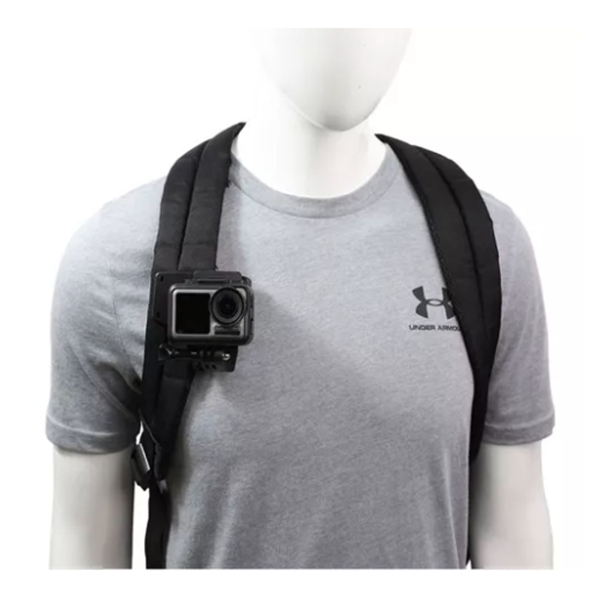 GENERICO - Soporte Montura Tipo Clip Compatible Gopro Hero Para Mochila