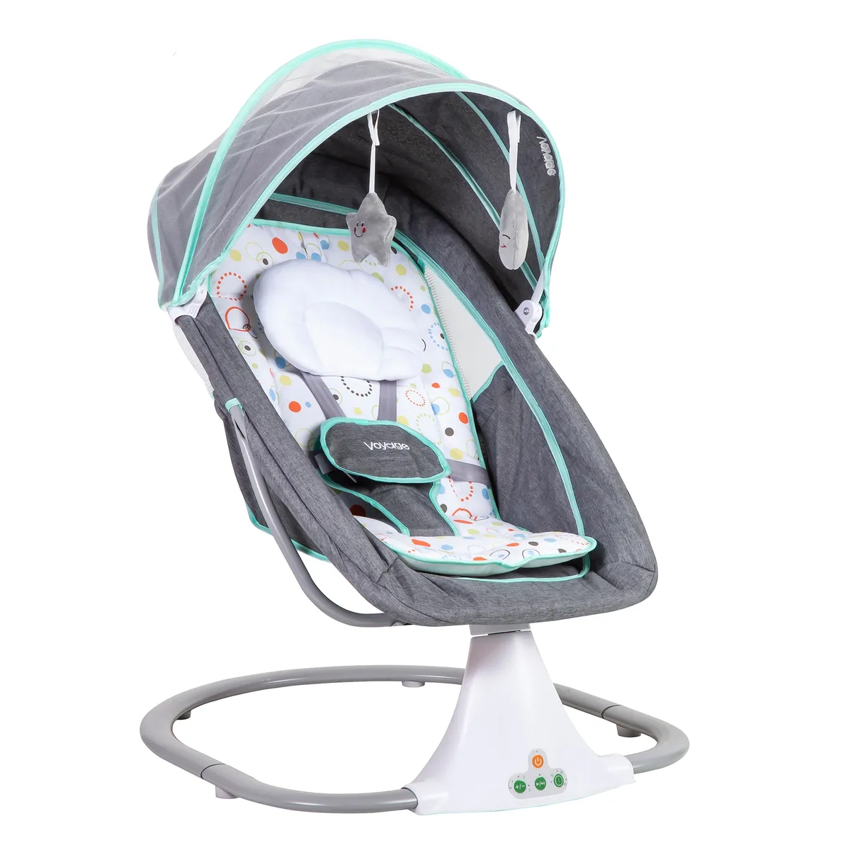 VOYAGE - Silla Nido Mecedora Nap Green