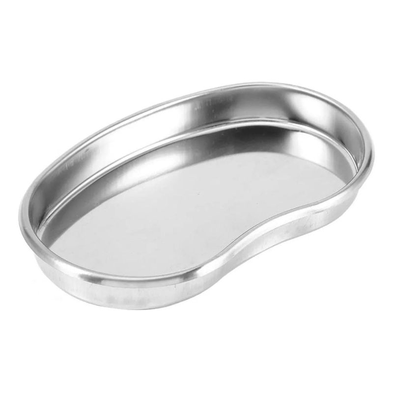 GENERICO - Bandeja Riñón De Acero Inoxidable Para Instrumentos 18cm