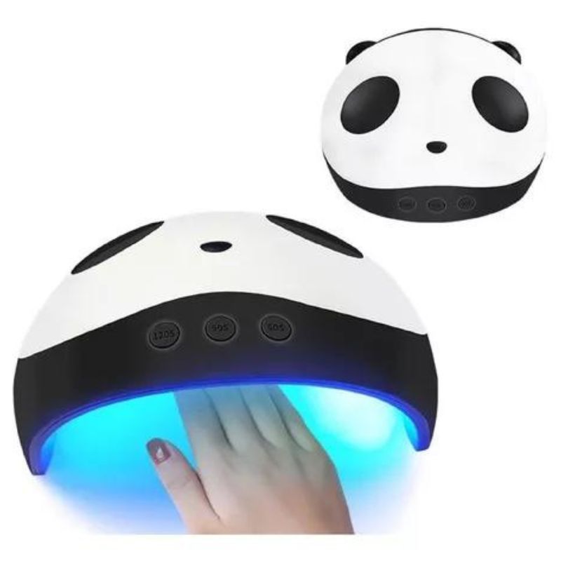 GENERICO - Lámpara de Uñas Panda UV LED