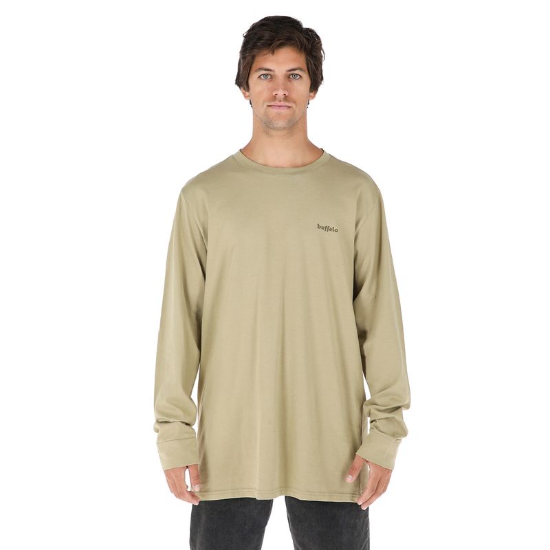 BUFFALO CHILE - Polera Keu Verde Hombre