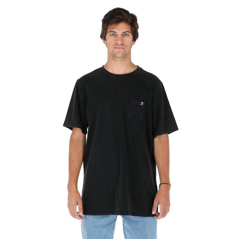 BUFFALO CHILE - Polera Rohoi Negro Hombre