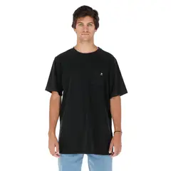 BUFFALO CHILE - Polera Rohoi Negro Hombre