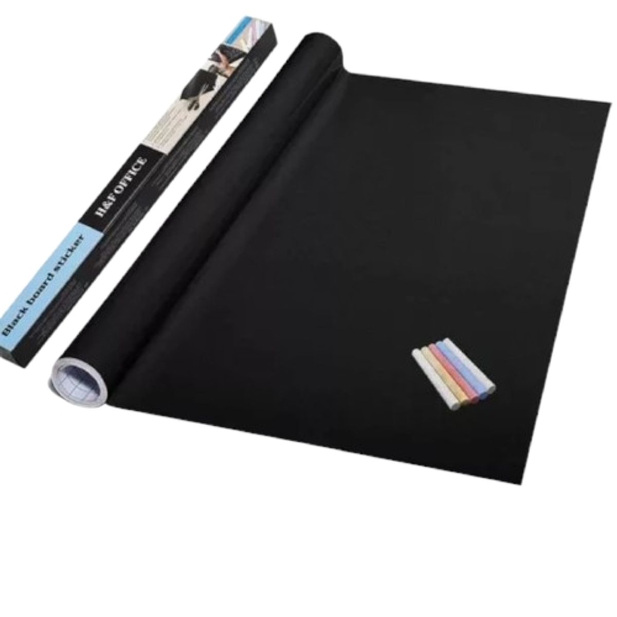 GENERICO - Pizarra Adhesiva Para TIZA Tipo Acrílica VERDE 45cmx2mts