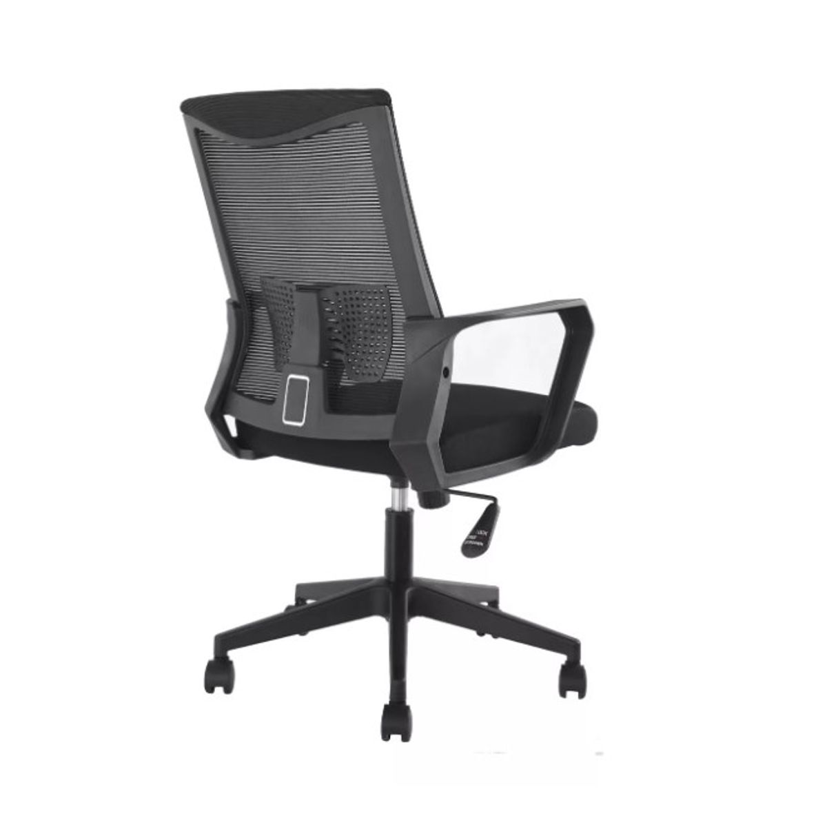 GENERICO - Silla Ejecutiva De Escritorio Para Oficina Negra Color Negro