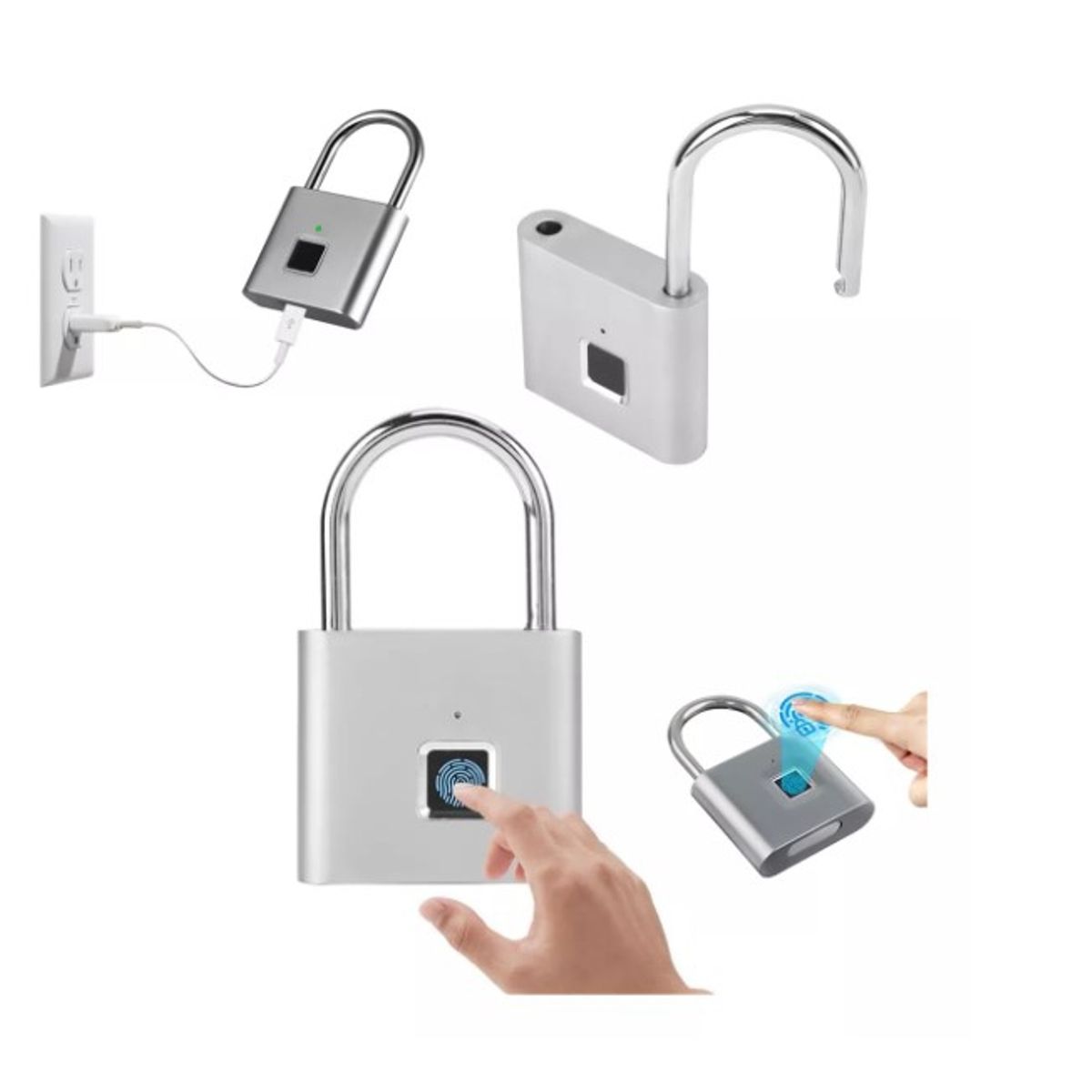 GENERICO - Cerradura Con Huellas Digital Inteligente Para Puertacajón