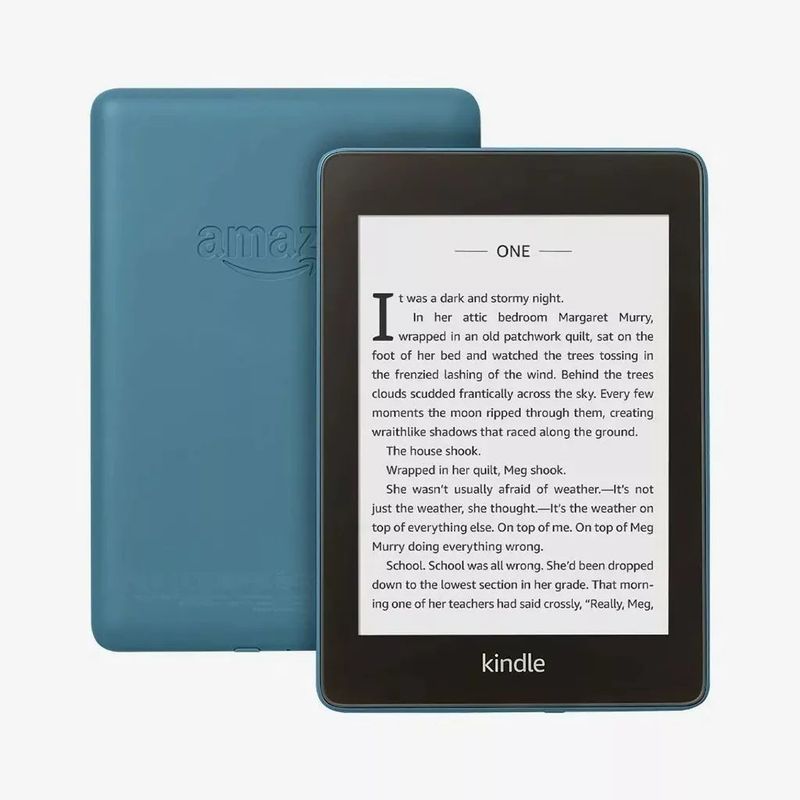 KINDLE - Kindle Paperwhite 6.0 8gb 10ma Gen Azul + Funda Negra
