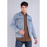 Chaqueta Denim con Sherpa Hombre
