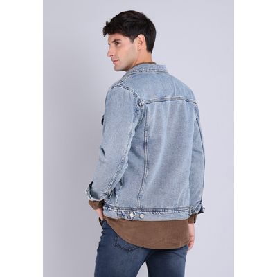Imagen 2 del producto Chaqueta Denim con Sherpa Hombre