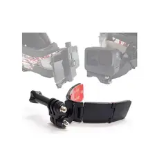 GENERICO - Soporte Casco Moto Frontal Cámaras Para Gopro Sony