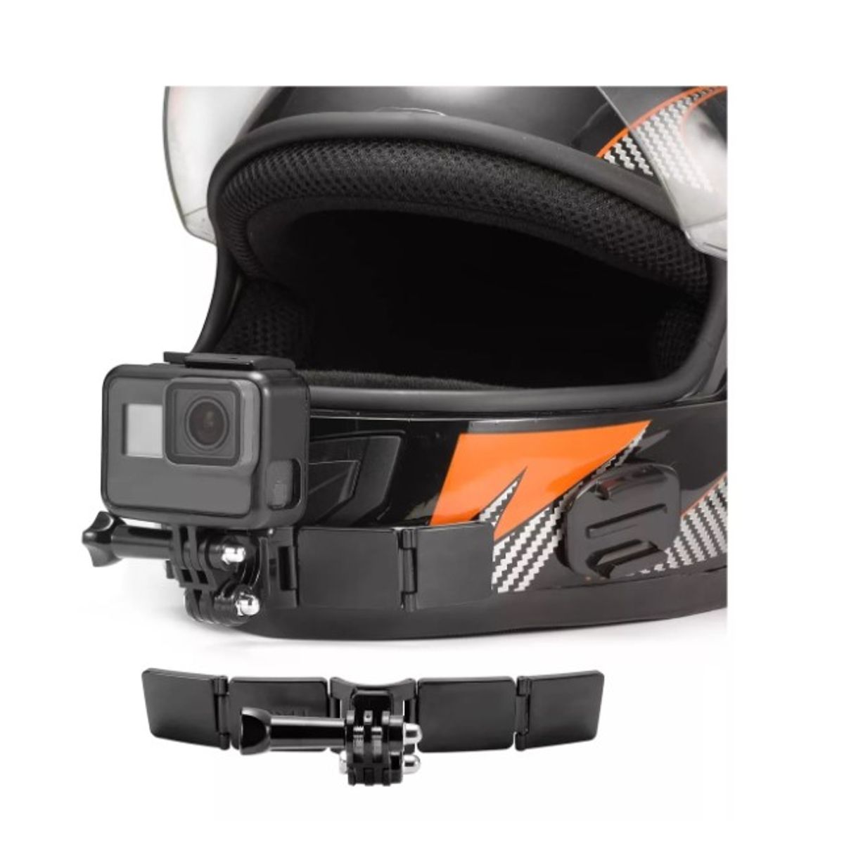 GENERICO - Kits De Montaje Para Casco De Motocicleta Para Gopro Hero