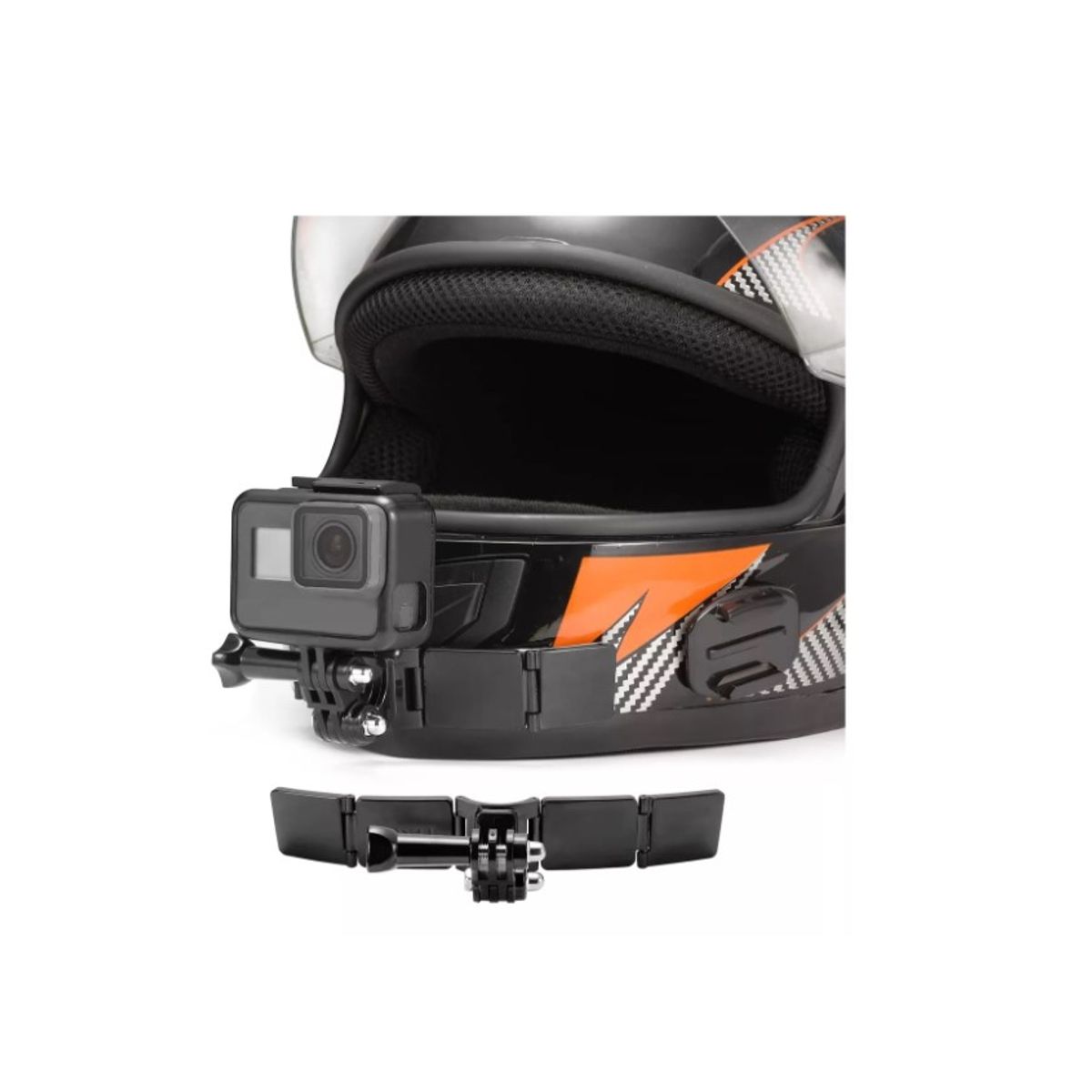 GENERICO - Kits De Montaje Para Casco De Motocicleta Para Gopro Hero