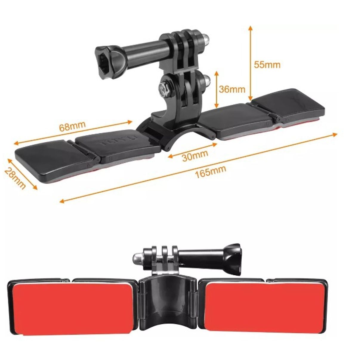 GENERICO - Kits De Montaje Para Casco De Motocicleta Para Gopro Hero