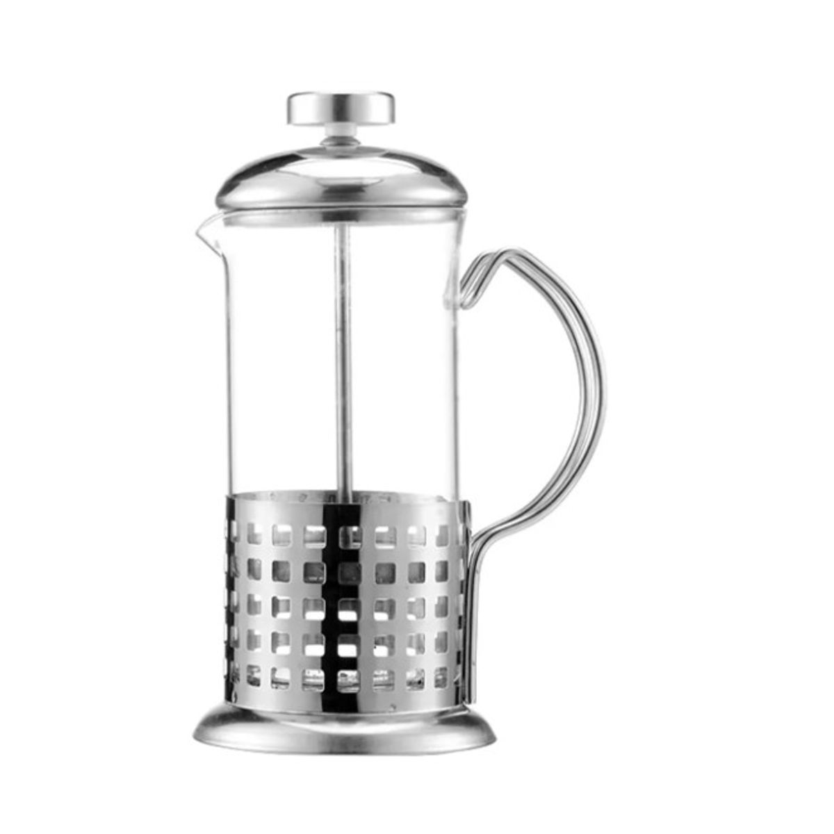 GENERICO - Cafetera Francesa Prensa Émbolo Acero Inoxidable 600 Ml D Cuadrado