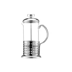 GENERICO - Cafetera Francesa Prensa Émbolo Acero Inoxidable 600 Ml D Cuadrado