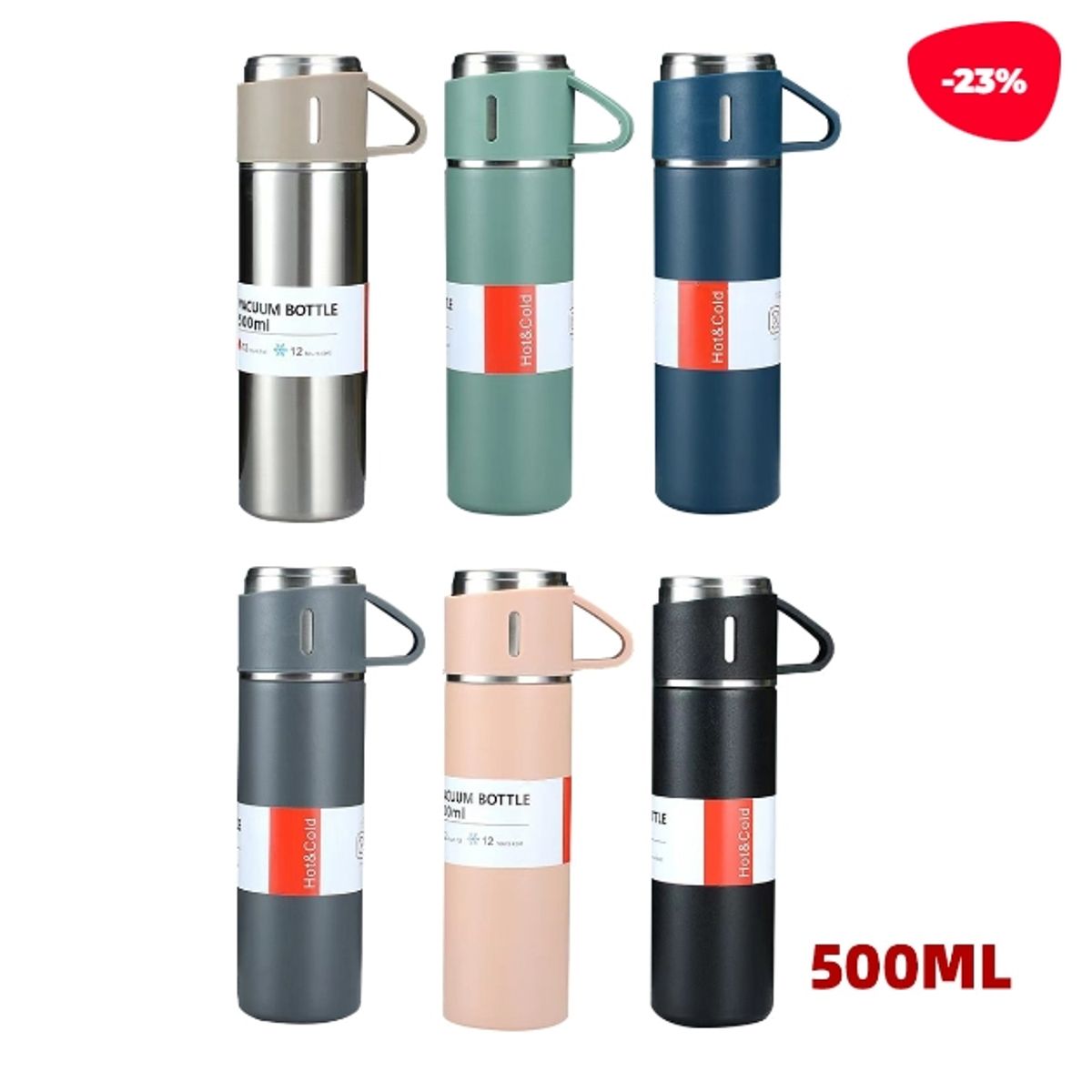 GENERICO - TERMO PARA AGUA CALIENTE 500ML