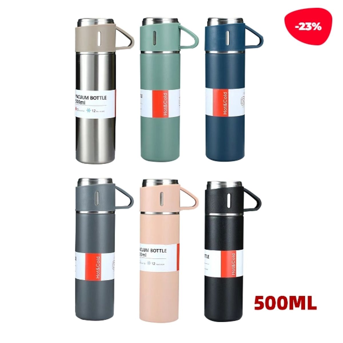 GENERICO - TERMO PARA AGUA CALIENTE 500ML