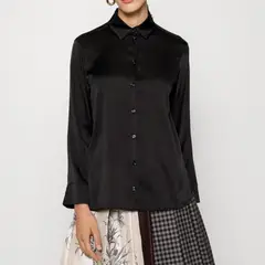 ARRAKASTA - Blusa larga satinada